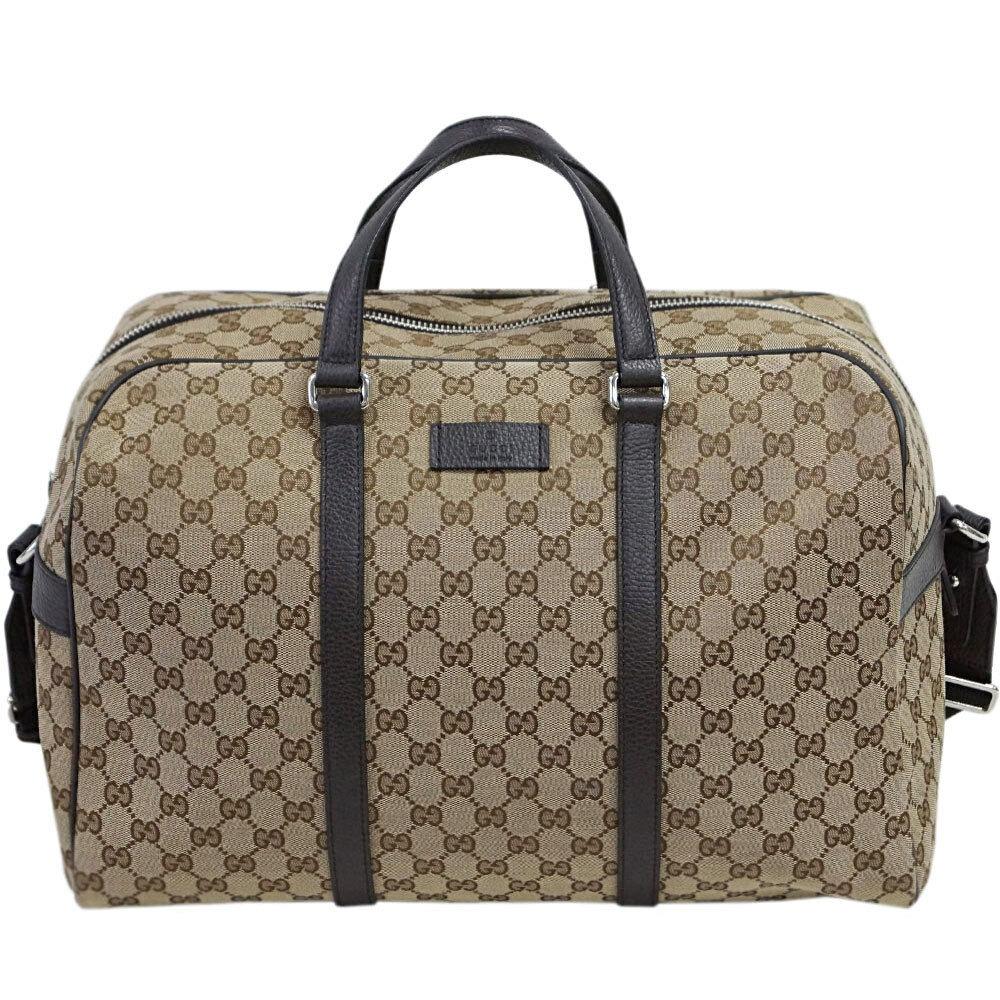 New Gucci Beige Brown GG Guccissima Monogram Canvas Boston Travel Duffle Bag

Authenticity Guaranteed

DETAILS
Brand: Gucci
Condition: Brand new
Gender: Unisex
Category: Travel bag
Color: Beige and brown
Material: Canvas
GG guccissima details
Double