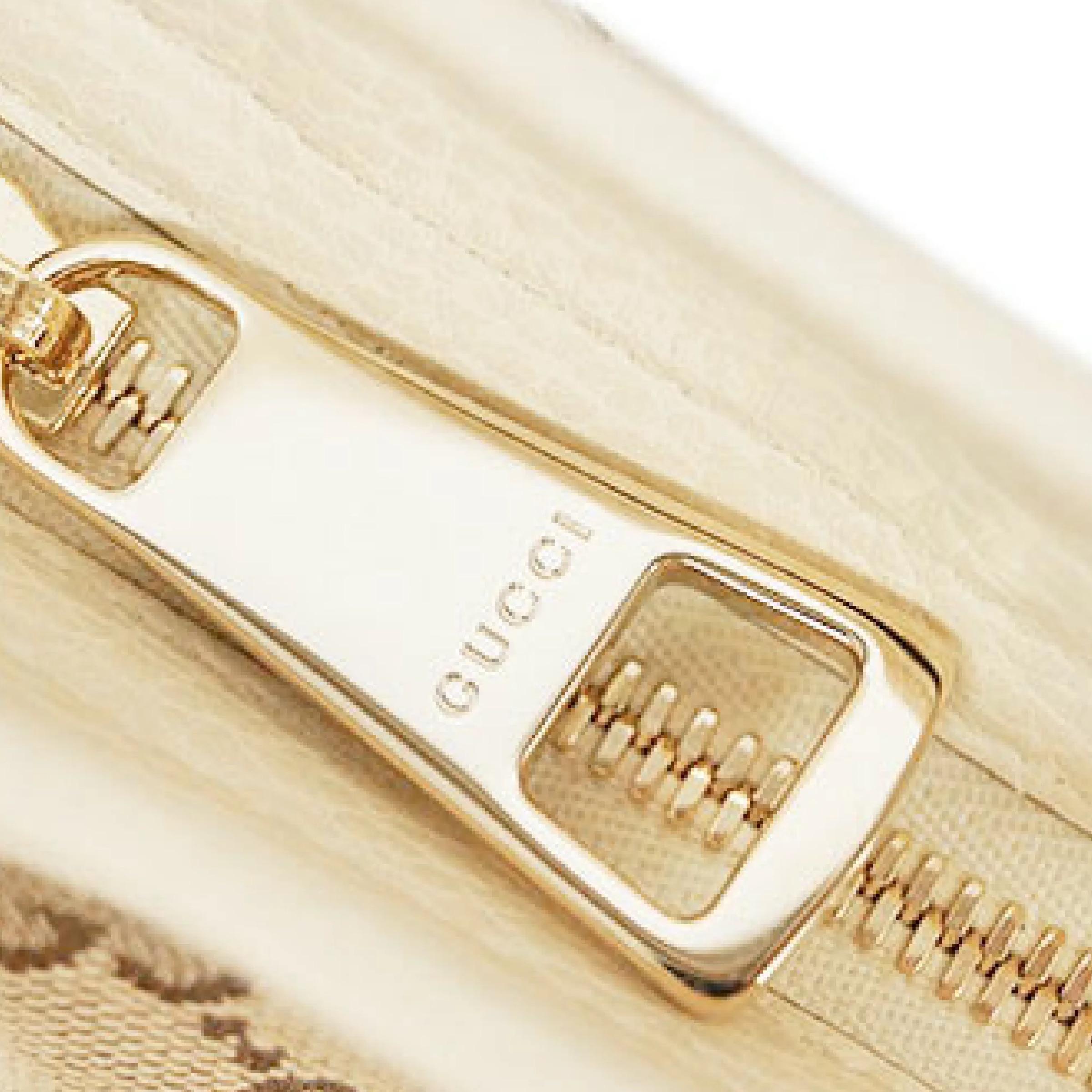 NEU Gucci Beige Weiß Bree GG Supreme Guccissima Crossbody Tote Bag im Angebot 10