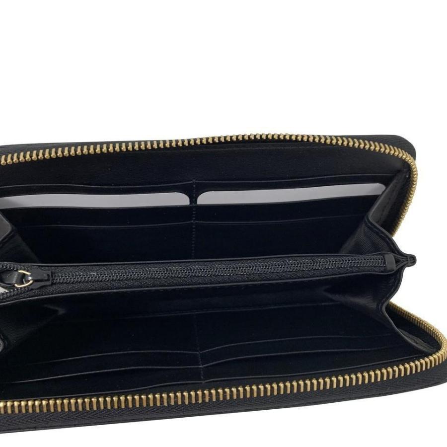 NEW Gucci Black Micro GG Guccissima Leather Zip Around Wallet Clutch Bag For Sale 5