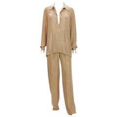 New Gucci Crystal Embellished Lounge Suit 