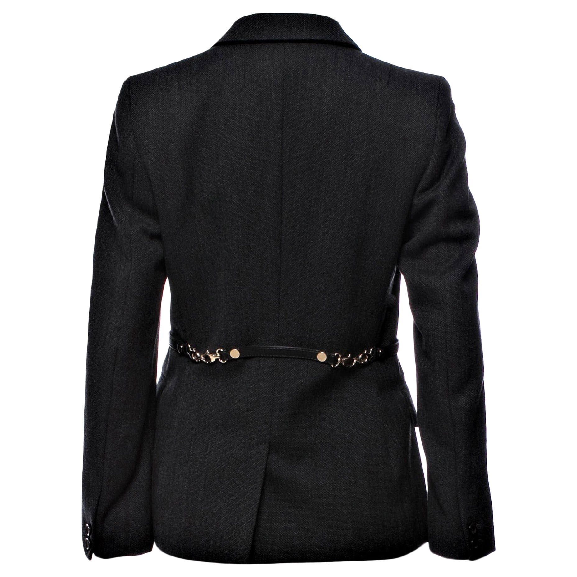Neuer Gucci H/W 2006 Laufsteg Ad Gaga Blazer Mantel Jacke Gr. 44