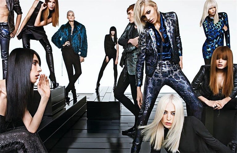 New Gucci F/W 2009 Sienna Miller Runway Ad Evening Coat Jacket Gaga $4650 For Sale 11