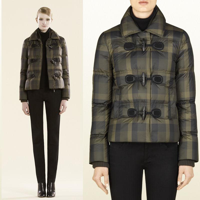 Gucci
Size: IT 44
Brand New without Tags $2295

Olive green, Hunter green & Black Plaid
Amazing attention to detail & Very Warm
Lightweight double Layered Interior Zippered Vest
Buttons Down the Front
Toggle closures at center front
Warm Lined