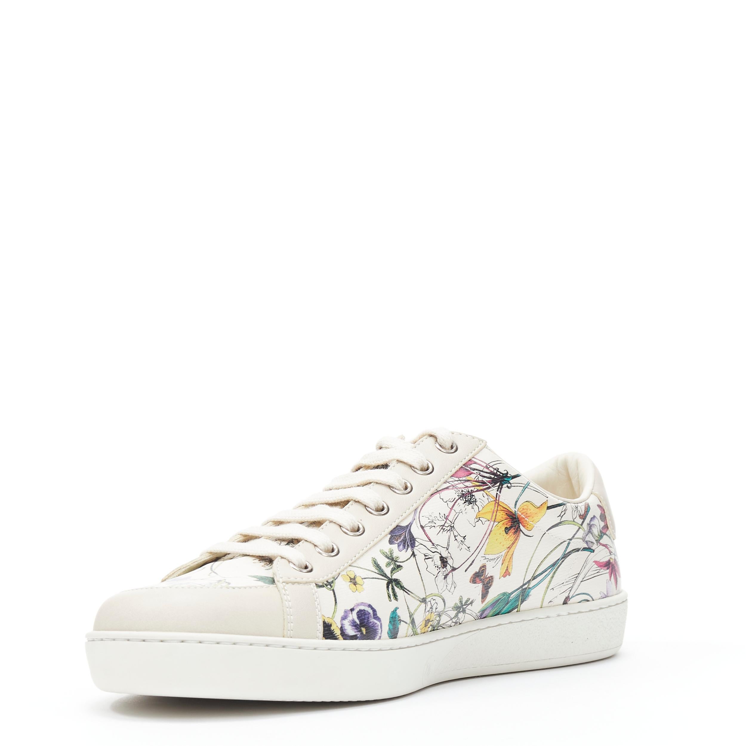 gucci flora sneakers