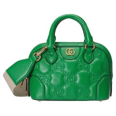 New Gucci GG Matelassé Zipped Mini Crossbody Bag