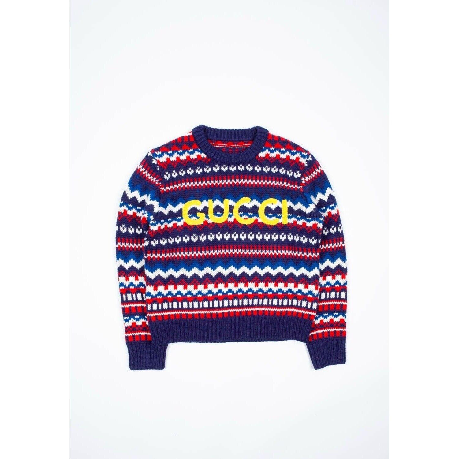 New Gucci Men Sweater knit Current Size Medium, S1274 For Sale 5