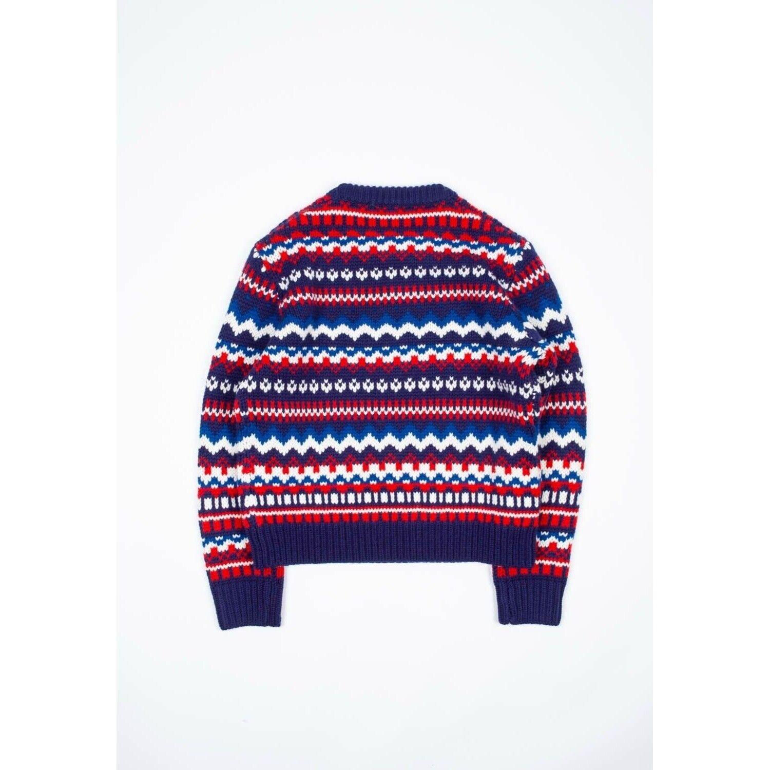 Check my other listings. Have many more designer clothes for sale. Open to any offers.
Item for sale is 100% genuine Gucci knit crew neck current season, S1274, VITR9, missing neck label.
Color: multi
(An actual color may a bit vary due to