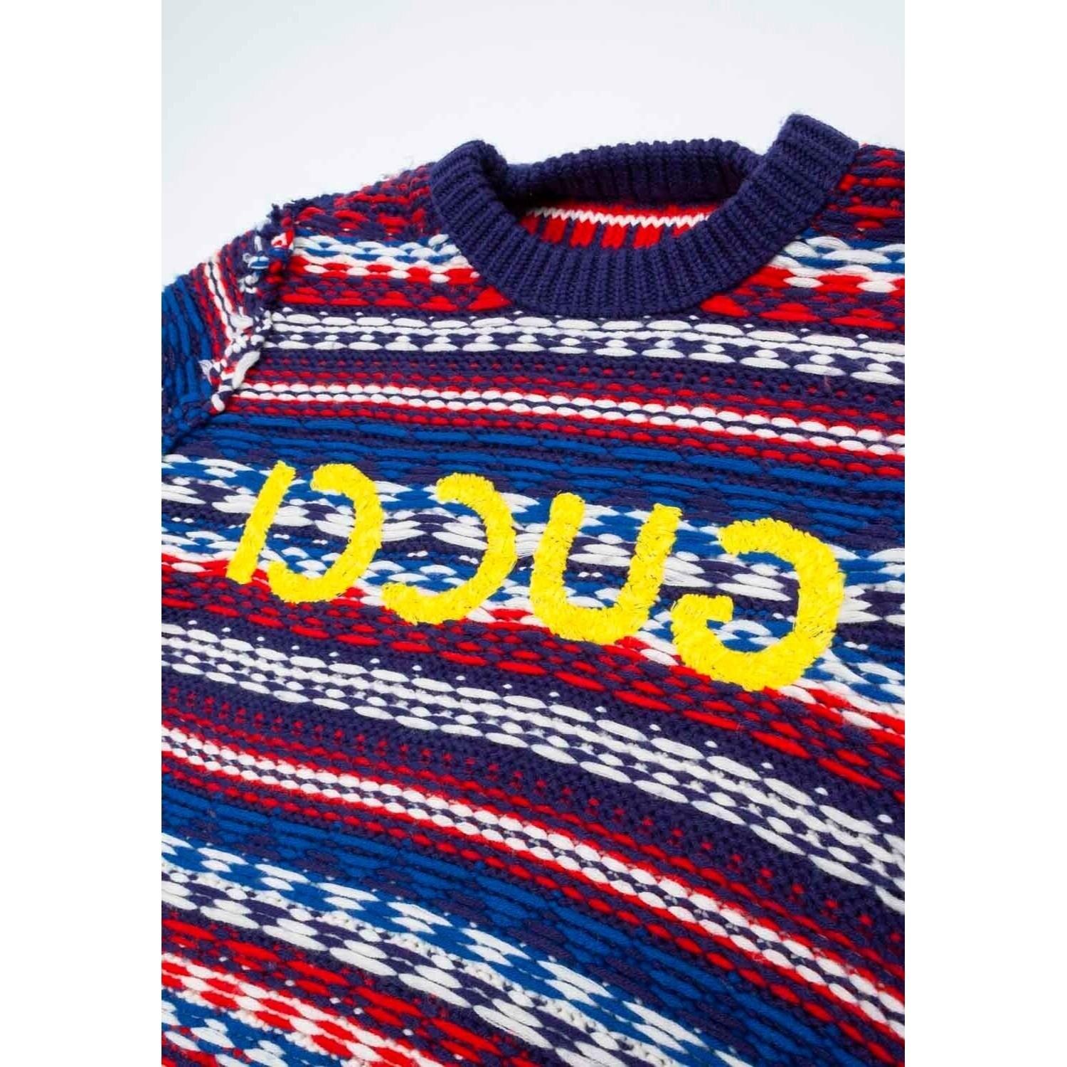 New Gucci Men Sweater knit Current Size Medium, S1274 In New Condition For Sale In Kaunas, LT