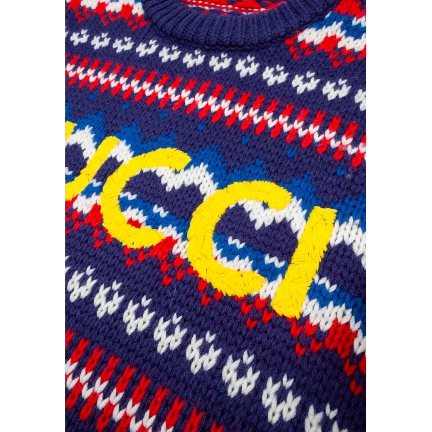 New Gucci Men Sweater knit Current Size Medium, S1274 For Sale 2