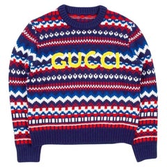 New Gucci Men Sweater knit Current Size Medium, S1274