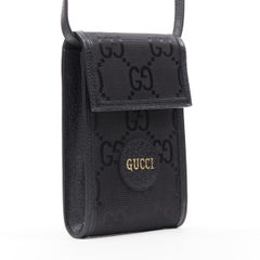 new GUCCI Off The Grid black nylon monogram flap crossbody bag Bruce Gilden book