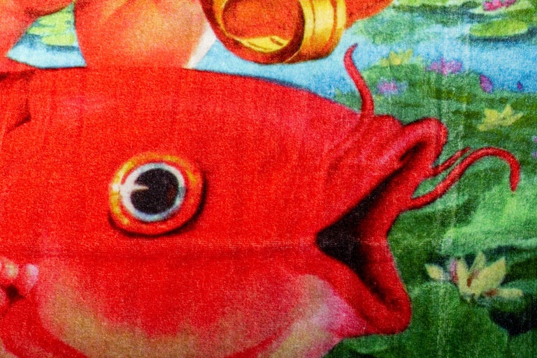 New Gucci Pond Fish Beach Cotton Towel For Sale at 1stDibs gucci