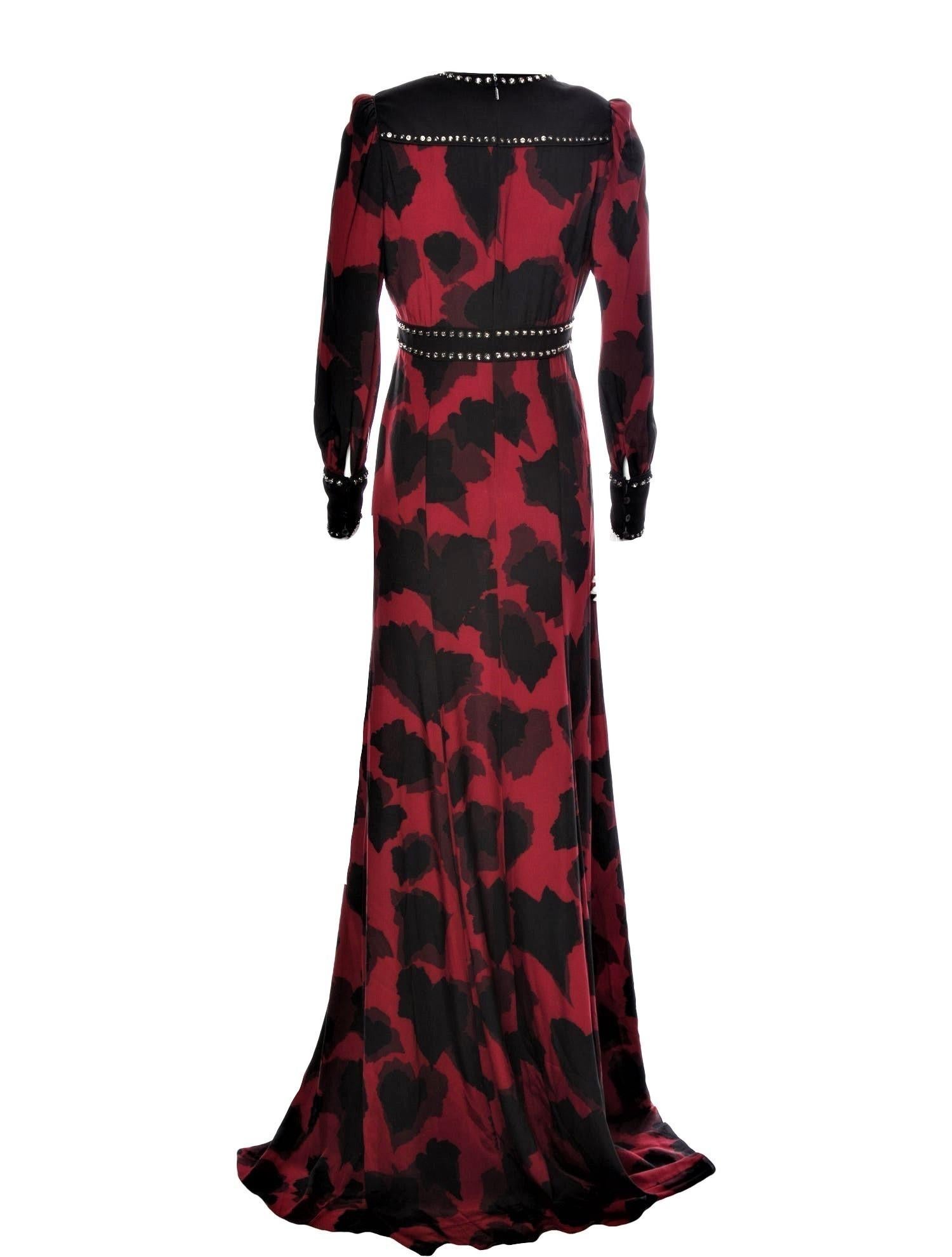 evening dress gucci