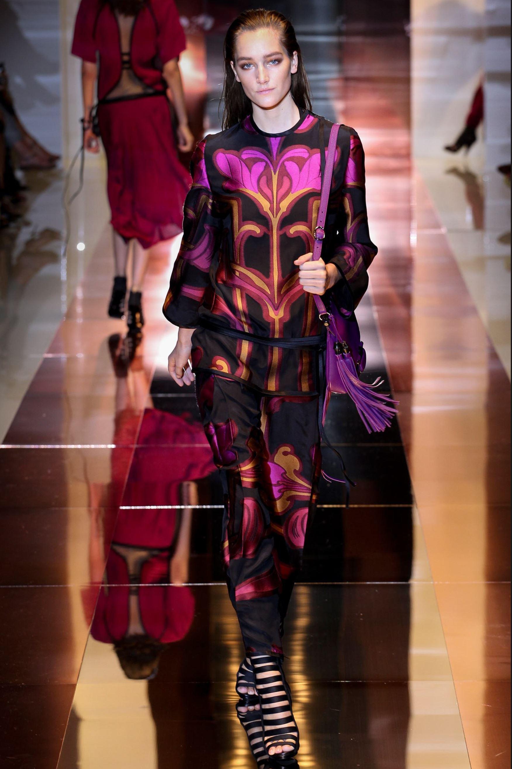 Gucci Bottes à talons Nicki Minaj en peau de serpent python S/S 2014 Runway Taille 38 en vente 13