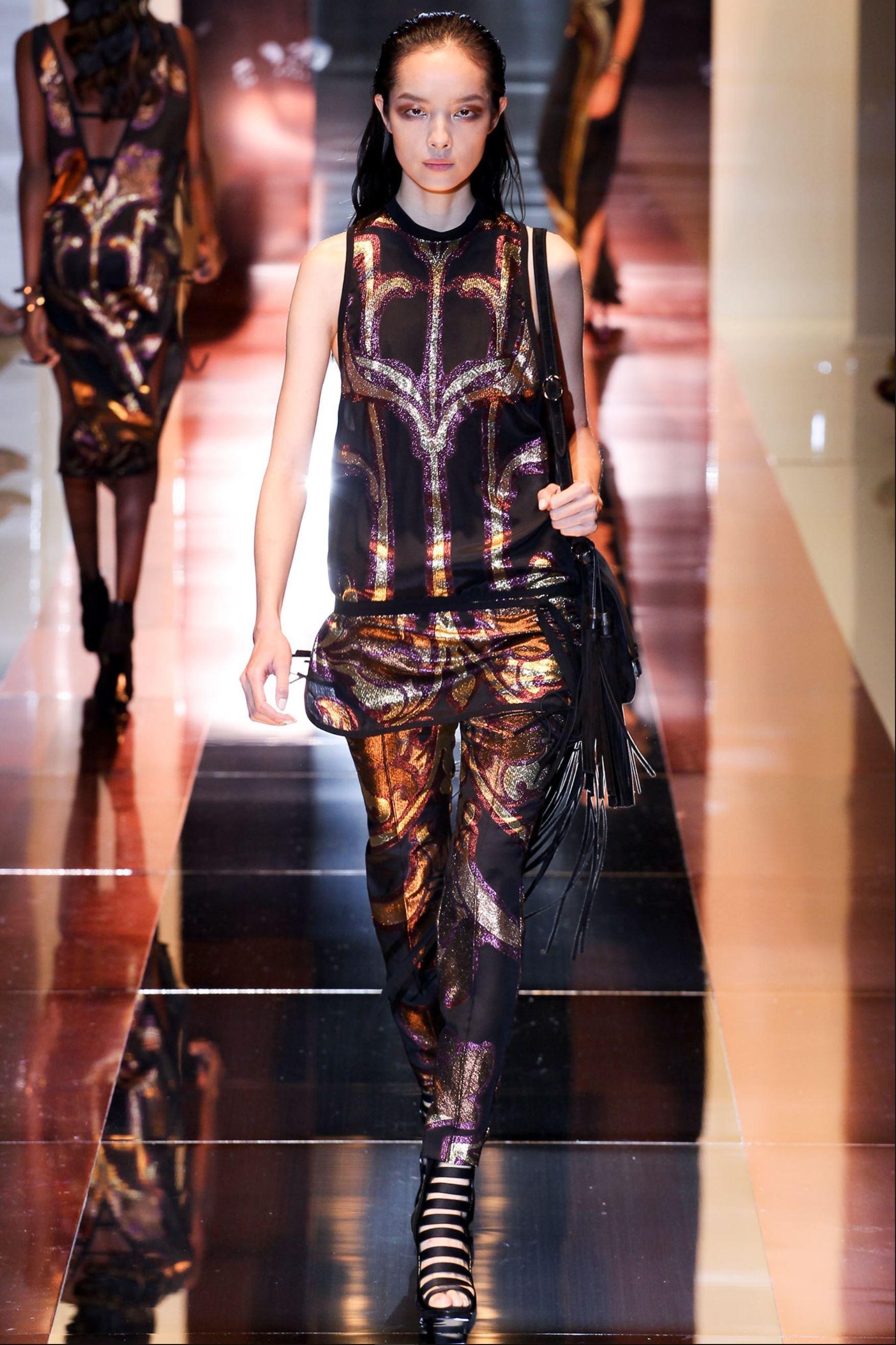 Gucci Bottes à talons Nicki Minaj en peau de serpent python S/S 2014 Runway Taille 38 Pour femmes en vente
