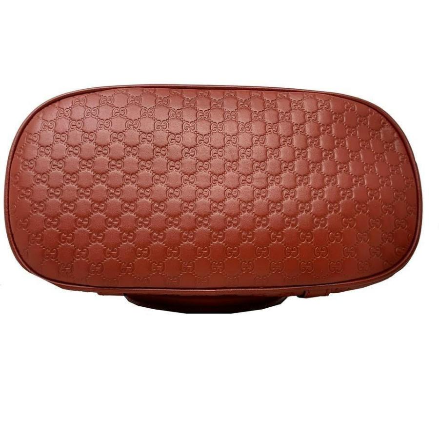 NEW Gucci Red Mini Convertible Micro GG Guccissima Dome Satchel Shoulder Bag For Sale 4