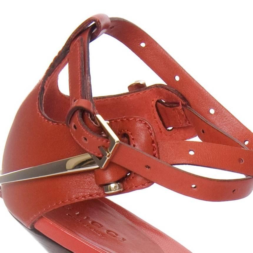 New Gucci Runway Leather Horsebit Heels Sz 10 at 1stDibs