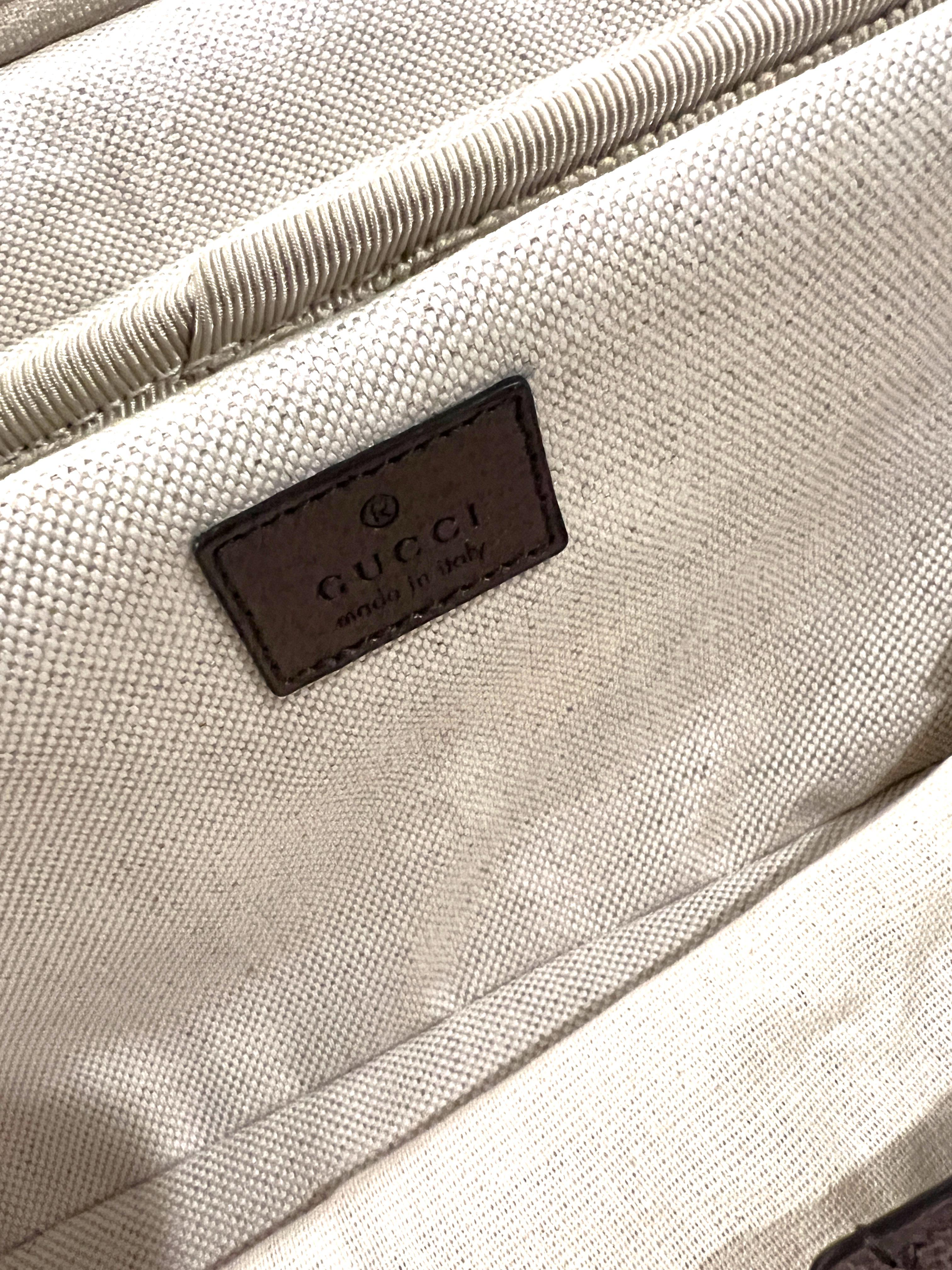 $3550 New Gucci Savoy medium cabin plus trolley Suitcase 10
