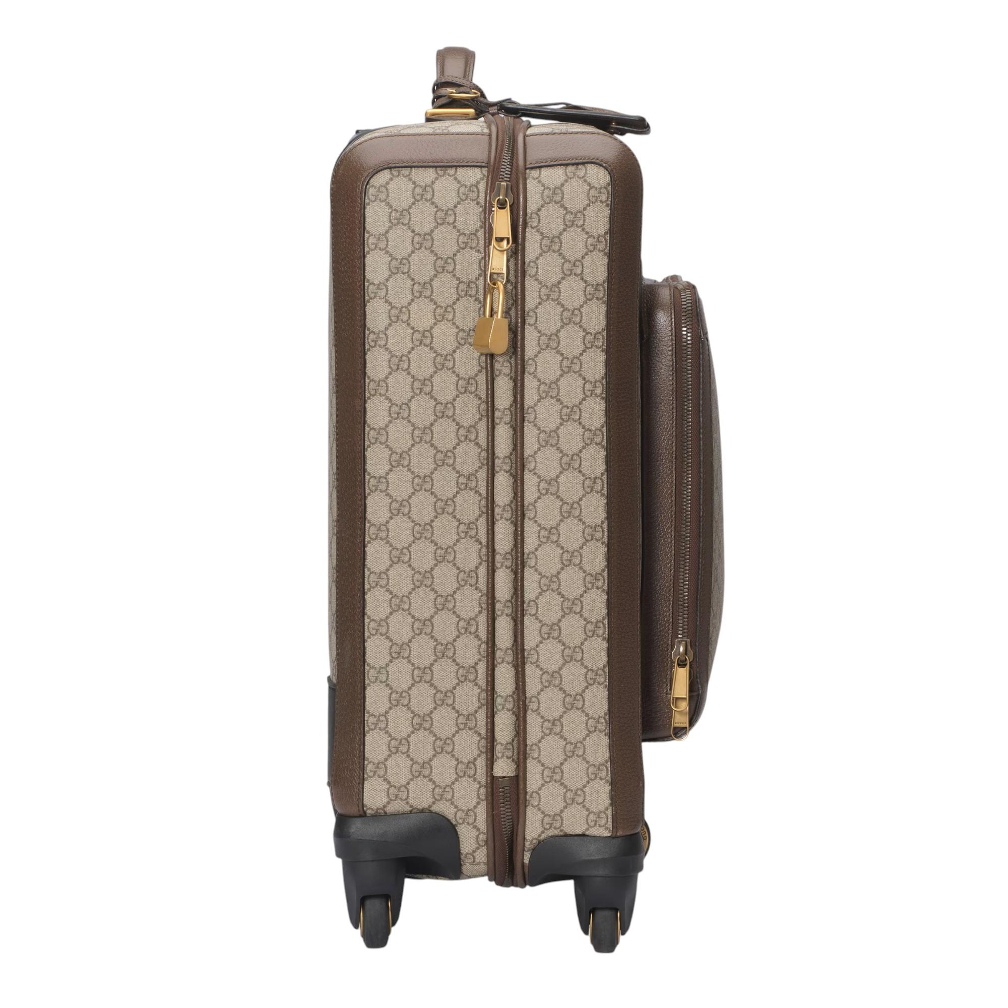 $3550 New Gucci Savoy medium cabin plus trolley Suitcase 2