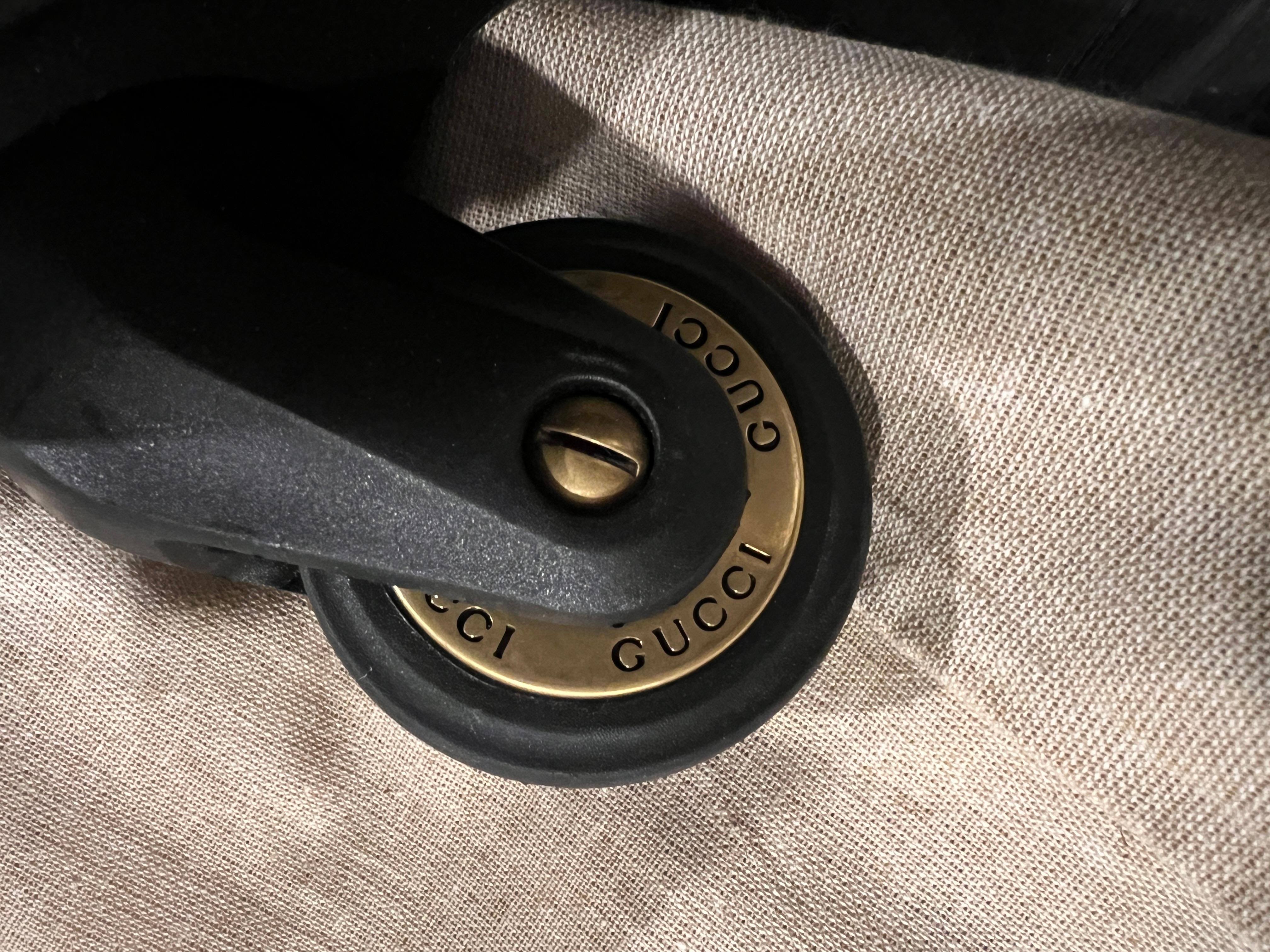 $3550 New Gucci Savoy medium cabin plus trolley Suitcase 3