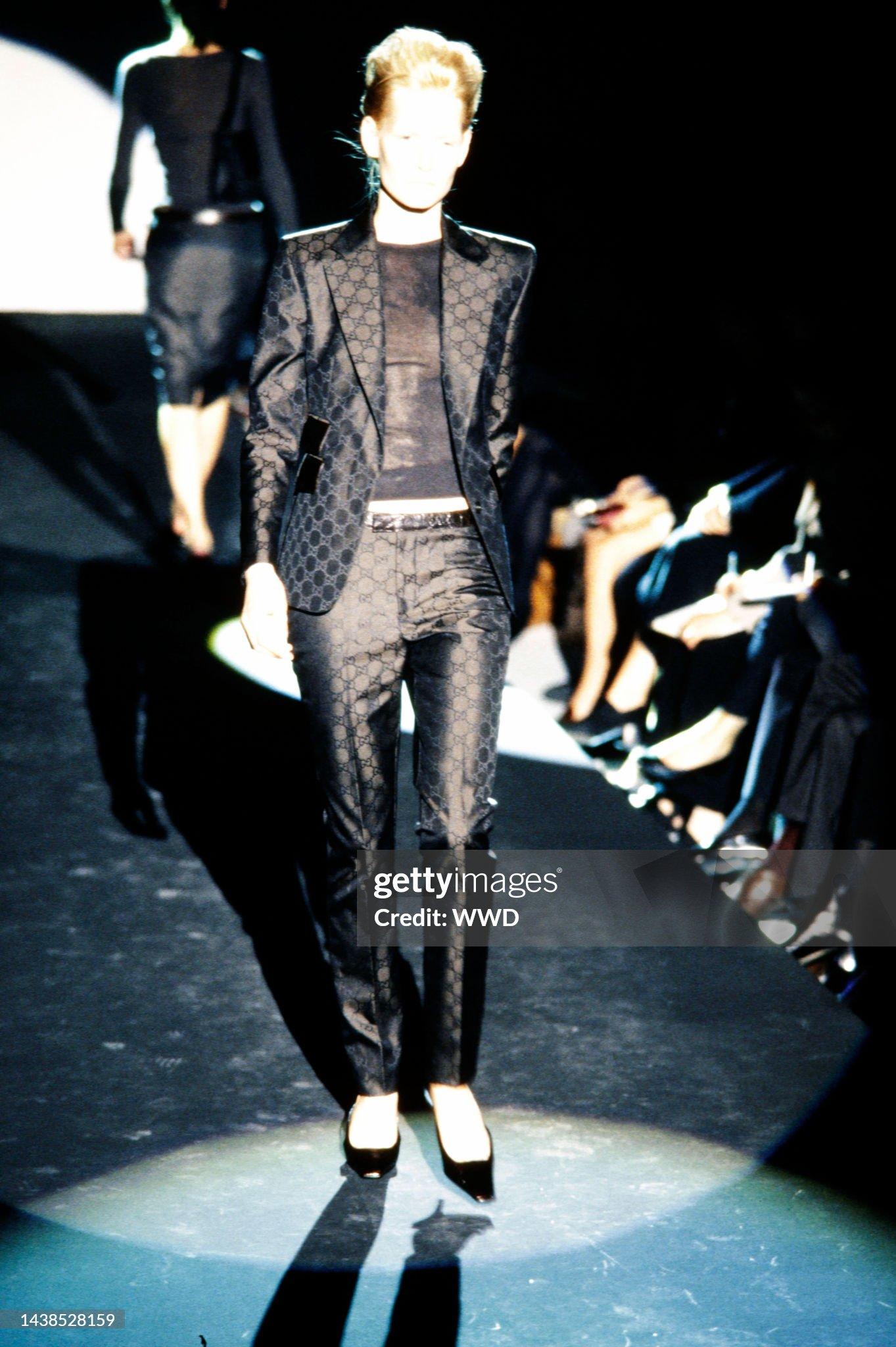 SS 1998 NEW Gucci Spring Runway  Veste monogramme en vente 5