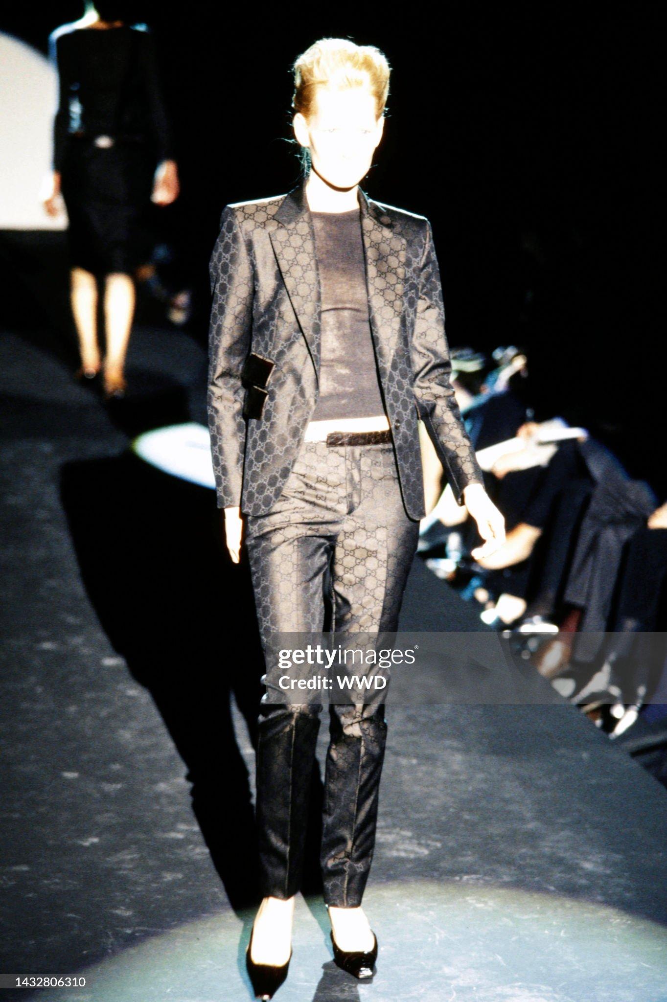 SS 1998 NEW Gucci Spring Runway  Veste monogramme en vente 4
