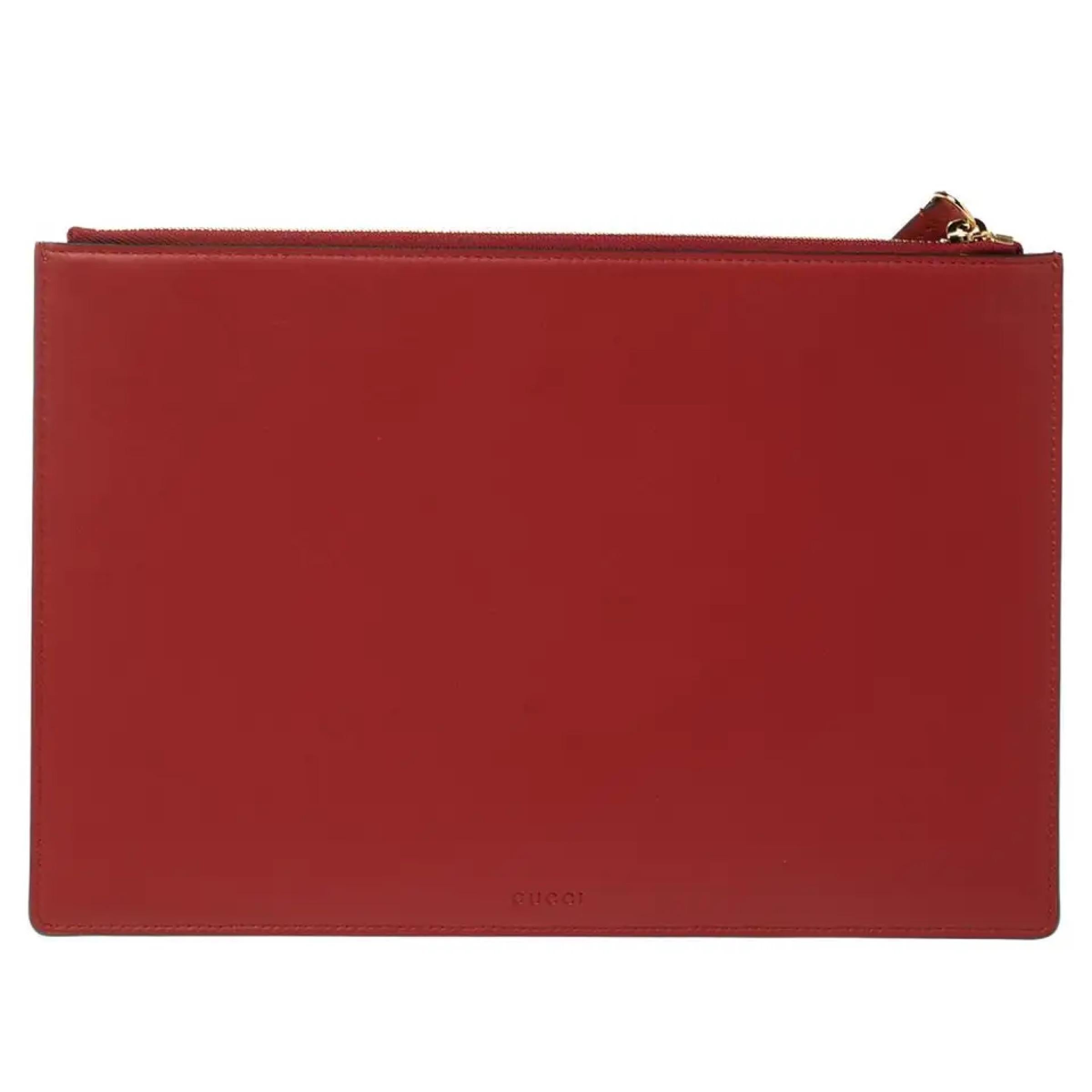 NEU Gucci Supreme Multicolor Bosco Patch GG Logo Clutch Pouch Bag im Angebot 1