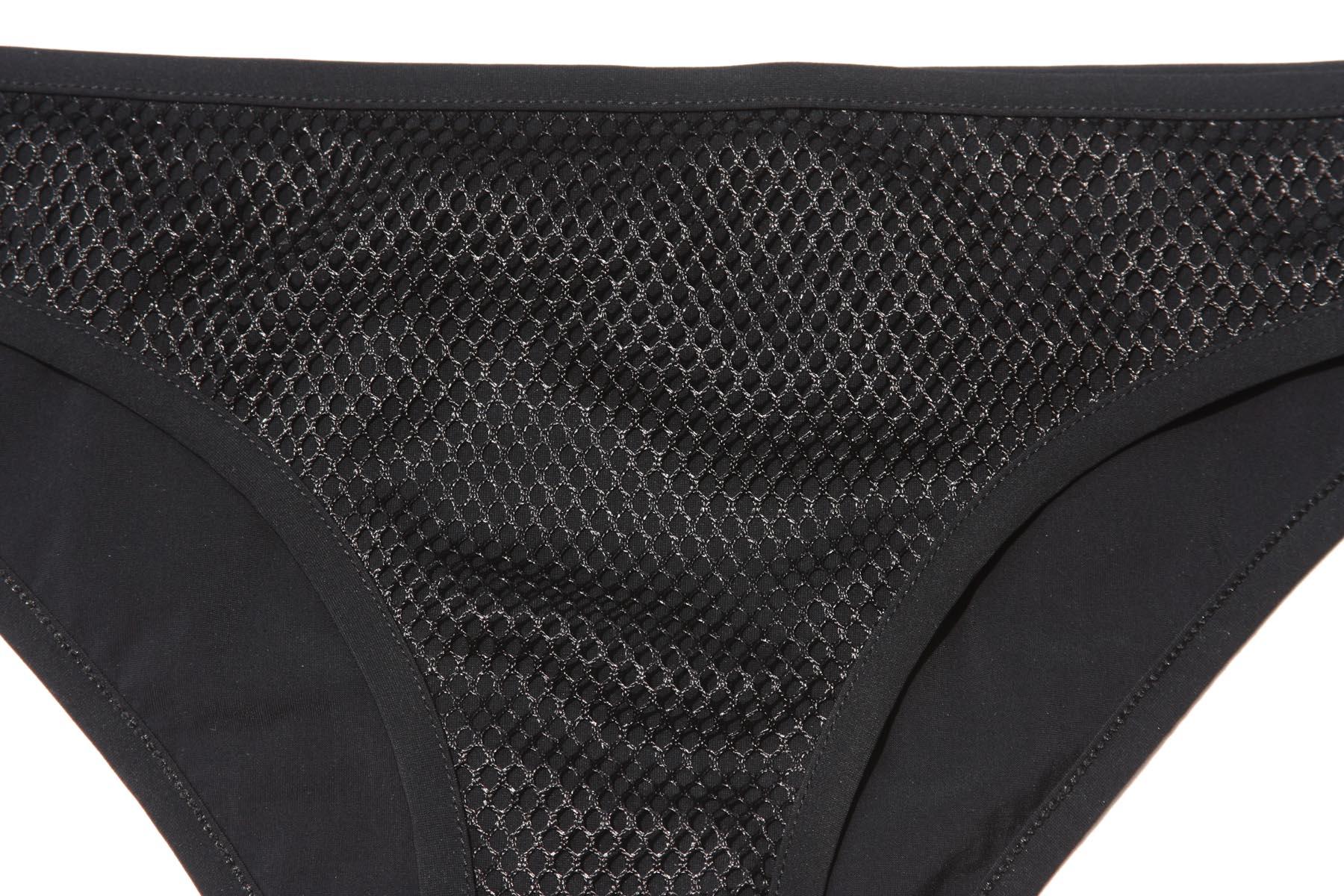 Black New Gucci Tie Me Up Wrap-Around Mesh Bikini Tom Ford Recreation from 2000 size M