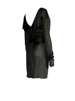 Gucci par Tom Ford - Robe en soie tricotée froncée, printemps 2003