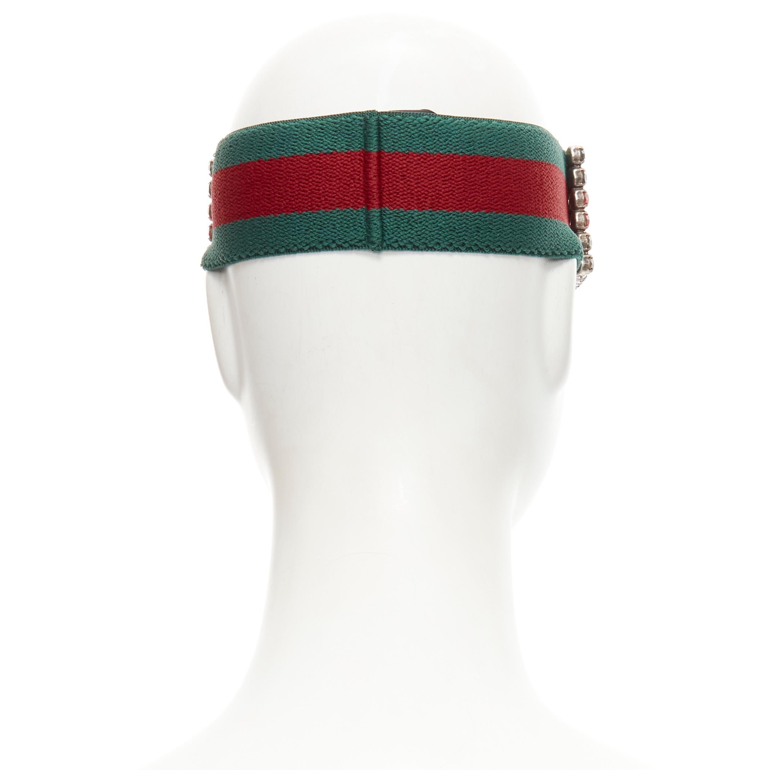 gucci red and green headband