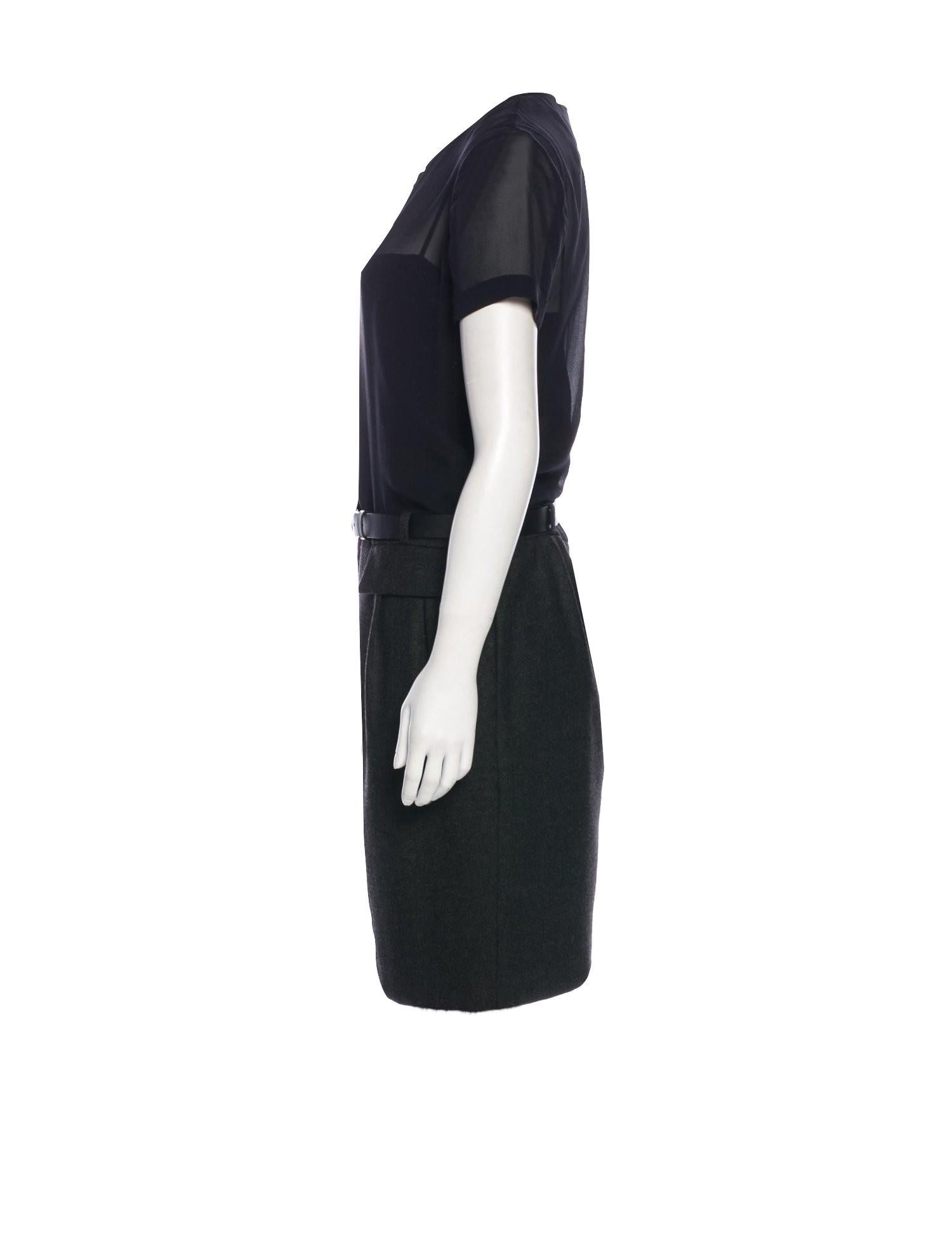 Neues Kleid aus Wolle und Kaschmir für den 90. Jahrestag von Gucci Pre-Fall 2011  Größe: 40 1