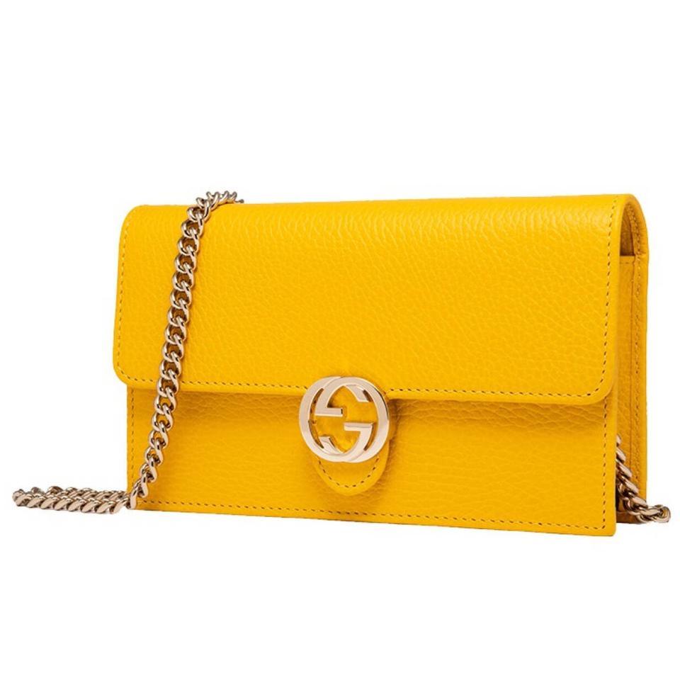 Yellow gucci crossbody hot sale