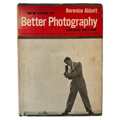 Vintage New Guide to Better Photography - Berenice Abbott, 1st ed, 1953