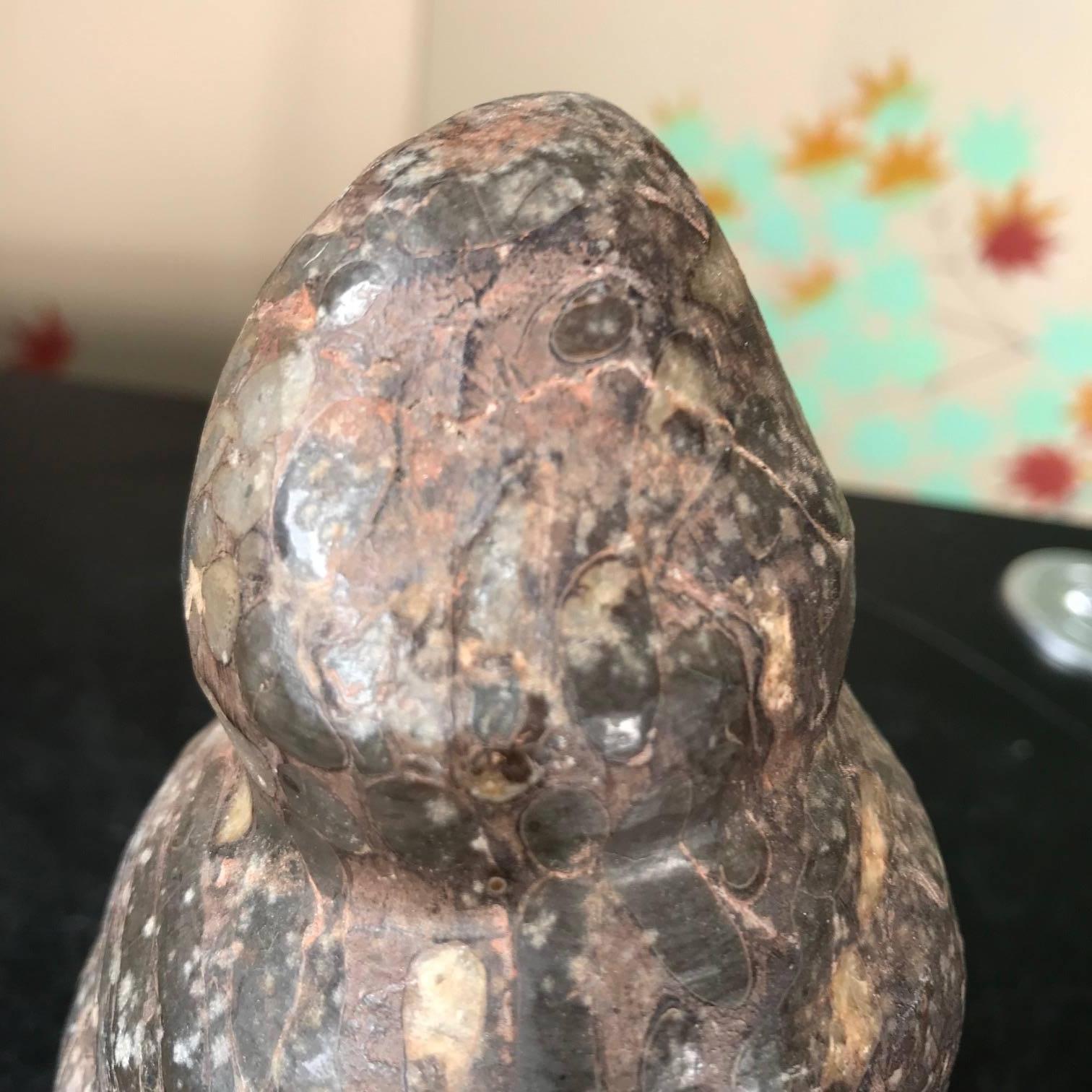 New Guinea Old  Fetish Fertility Stone  1