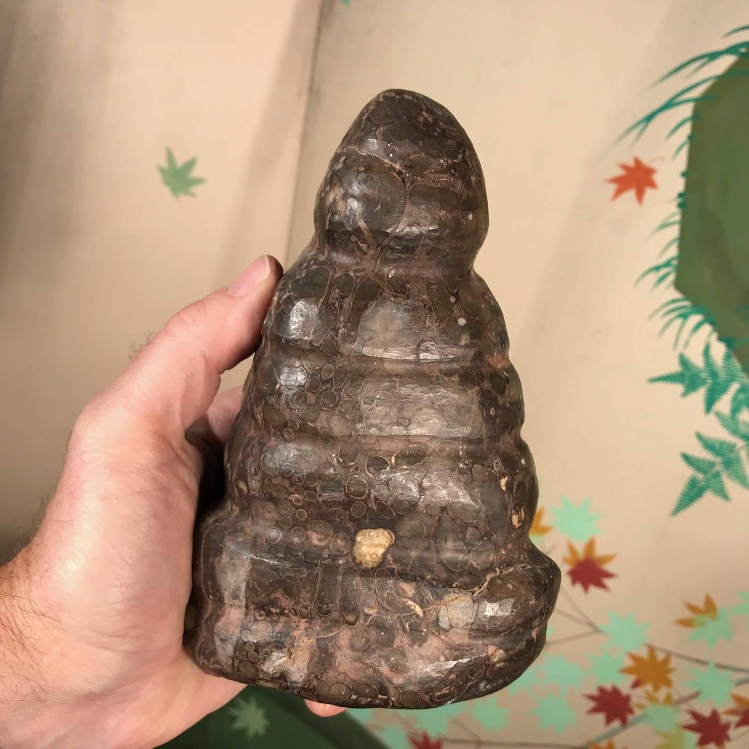 New Guinea Old  Fetish Fertility Stone  2