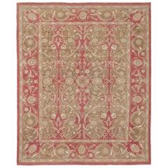 New Haji Jalili Design Afghan Area Rug with 17th-Century Antique Look