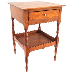 New Hampshire Federal Scalloped Birch Stand
