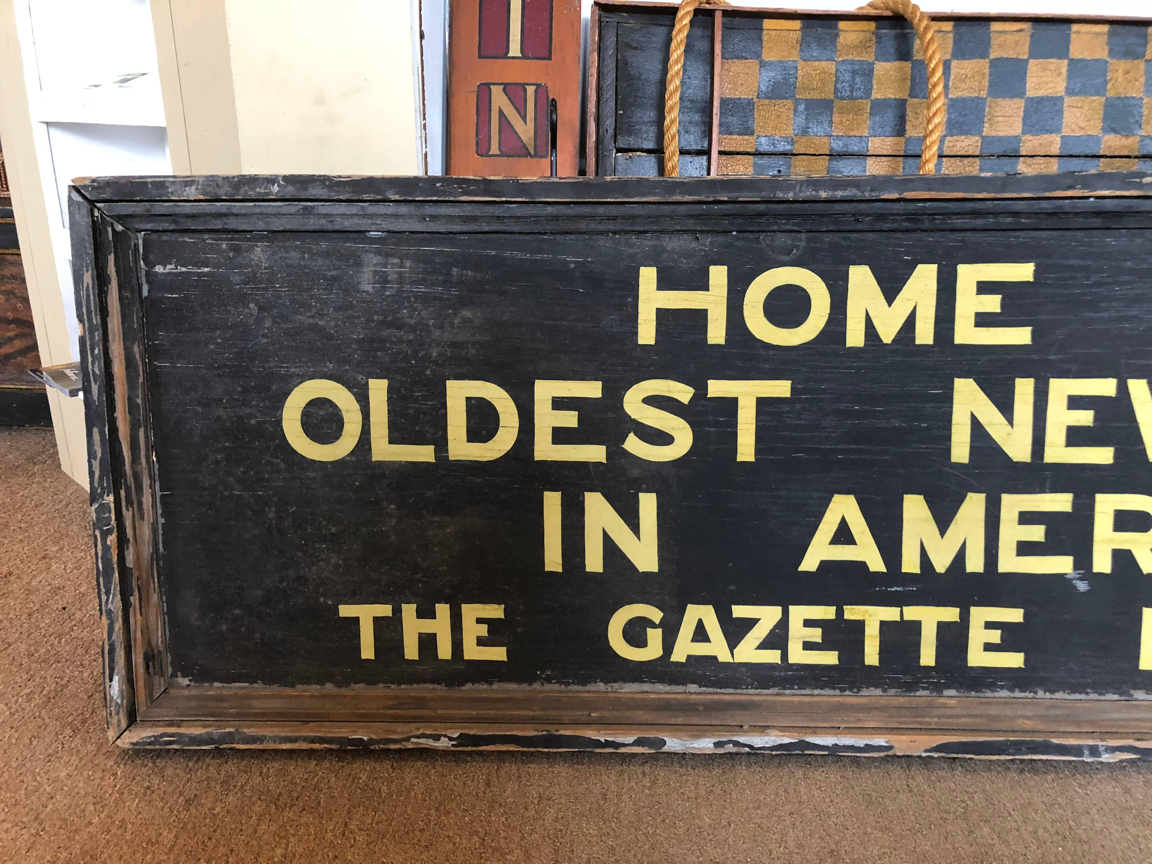 The New Hampshire Gazette is a non-profit, alternative, bi-weekly newspaper published in Portsmouth, New Hampshire. Its editors claim that the paper, published on-and-off in one form or another since 1756, is the oldest newspaper in the United