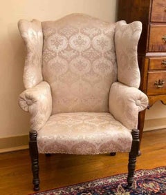 New Hampshire Sheraton Mahogany Wingchair