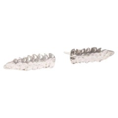 New Handcrafted Sterling Silver Lupinus Flower Earrings – Inspired by Patagonia