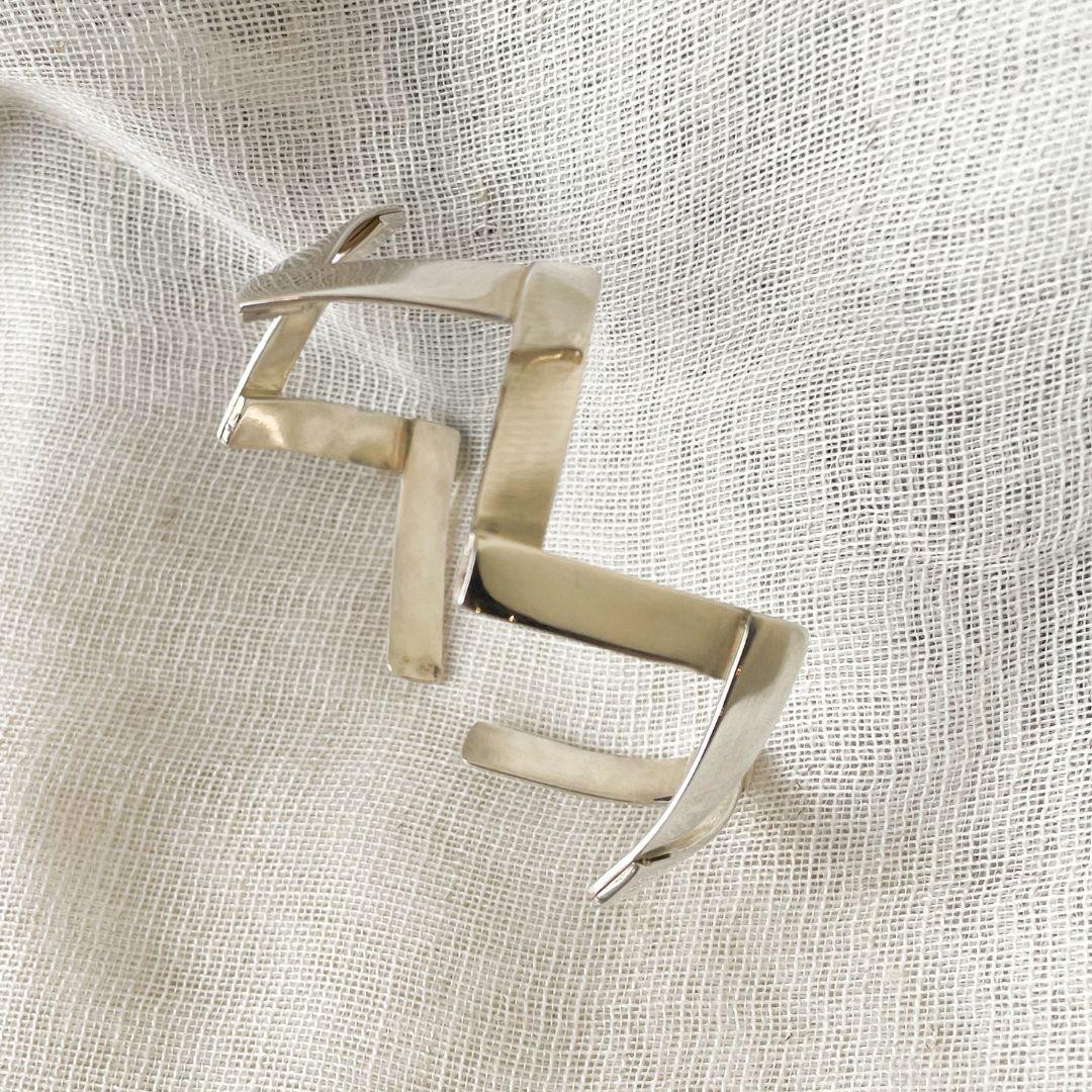 Dolores Ortega Ayni Bracelet in Sterling Silver For Sale 1