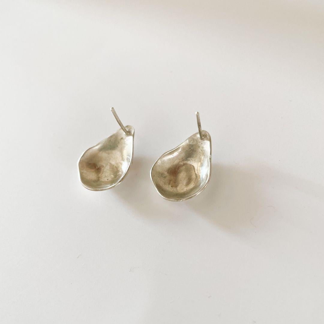 Dolores Ortega Cumbre Earrings in 925 Sterling Silver For Sale 1