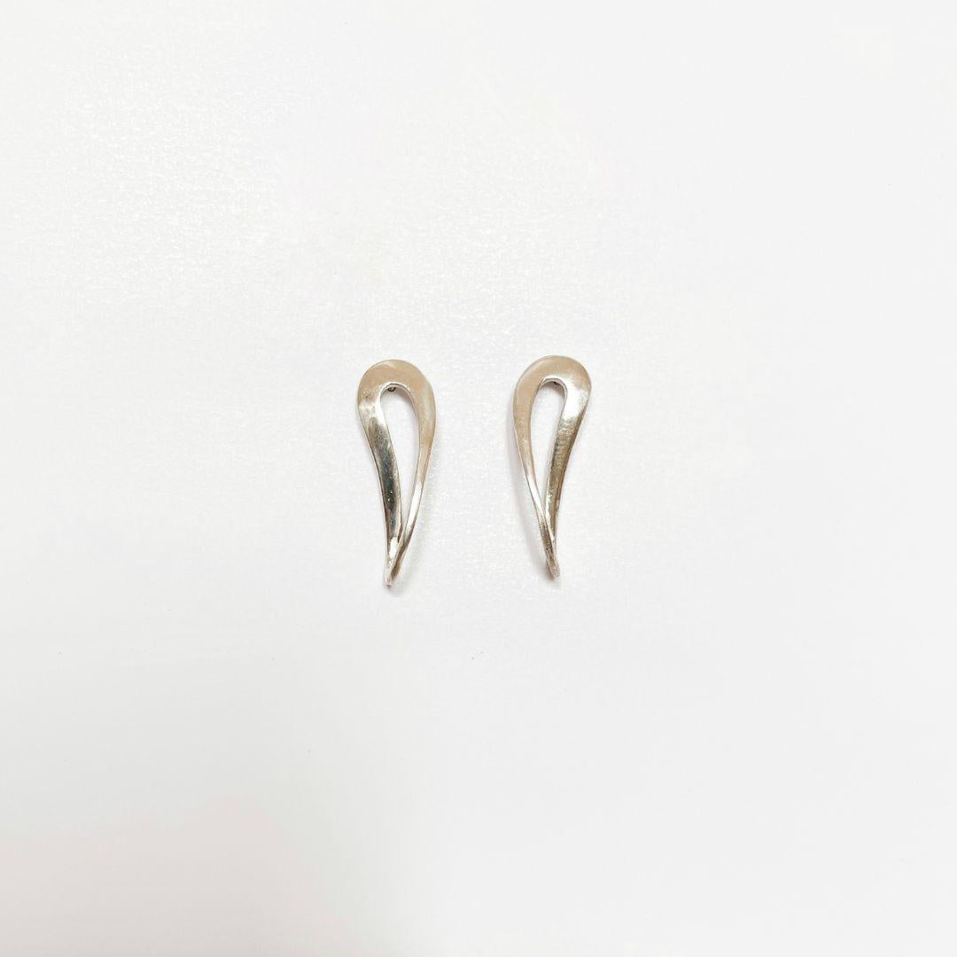 Dolores Ortega Gota Earrings in 925 Sterling Silver For Sale 1