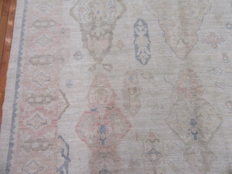 New Handmade Turkish Oushak Rug For Sale at 1stdibs