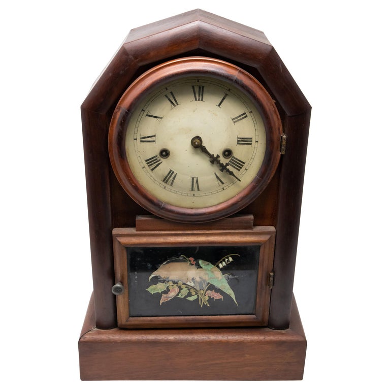 New Haven Clock Co. Mantle Clock For Sale at 1stdibs