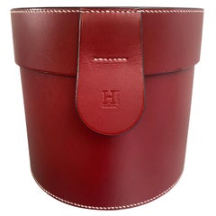 Hermès-Accessoires und Schuh-Set aus Leder in Kofferform, Trunk