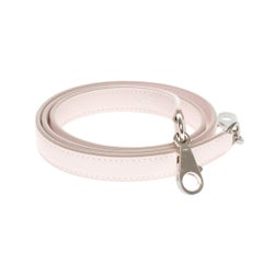 NEW - Hermès bag strap in Pink Sakura swift leather, silver Palladium hardware