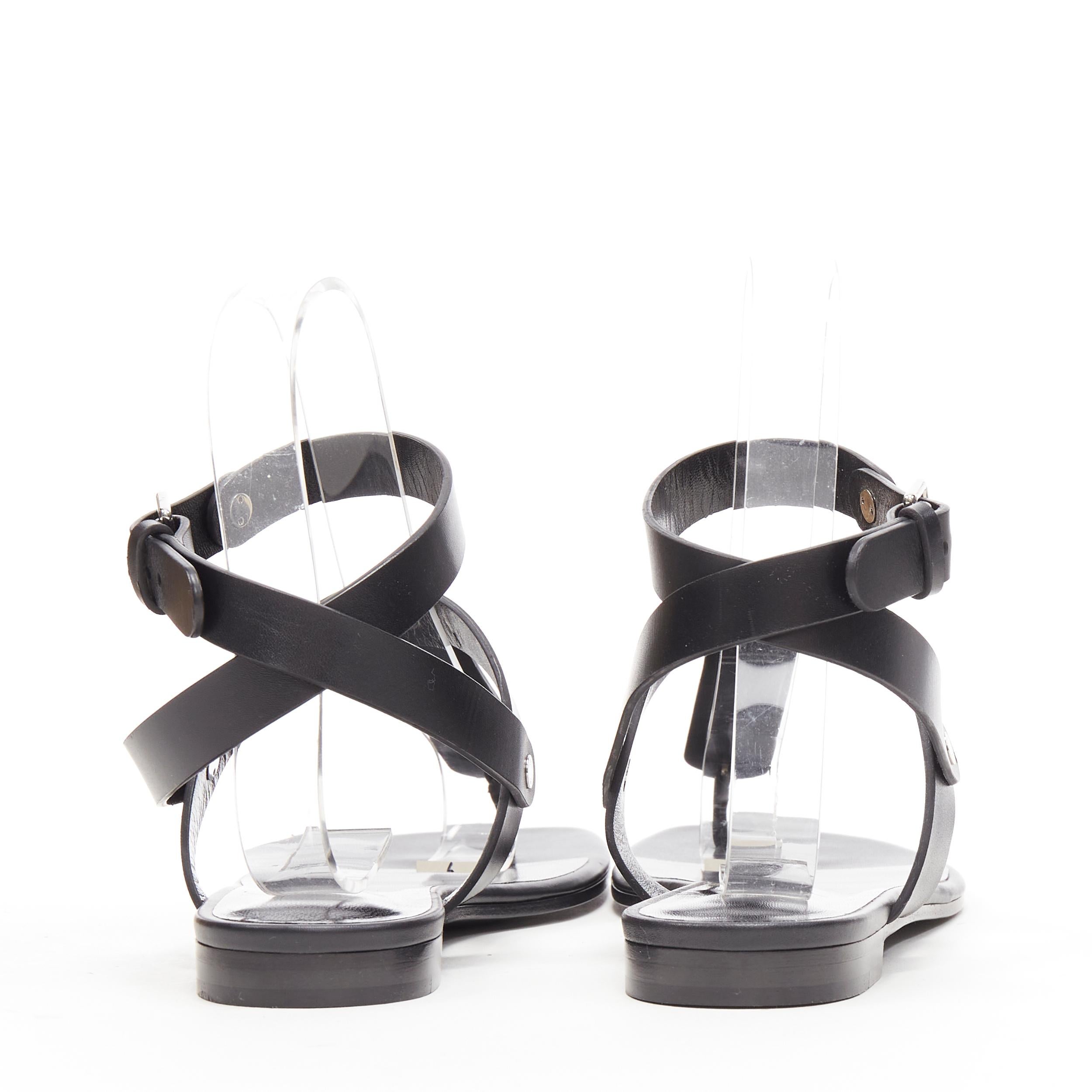 thong sandals with ankle strap