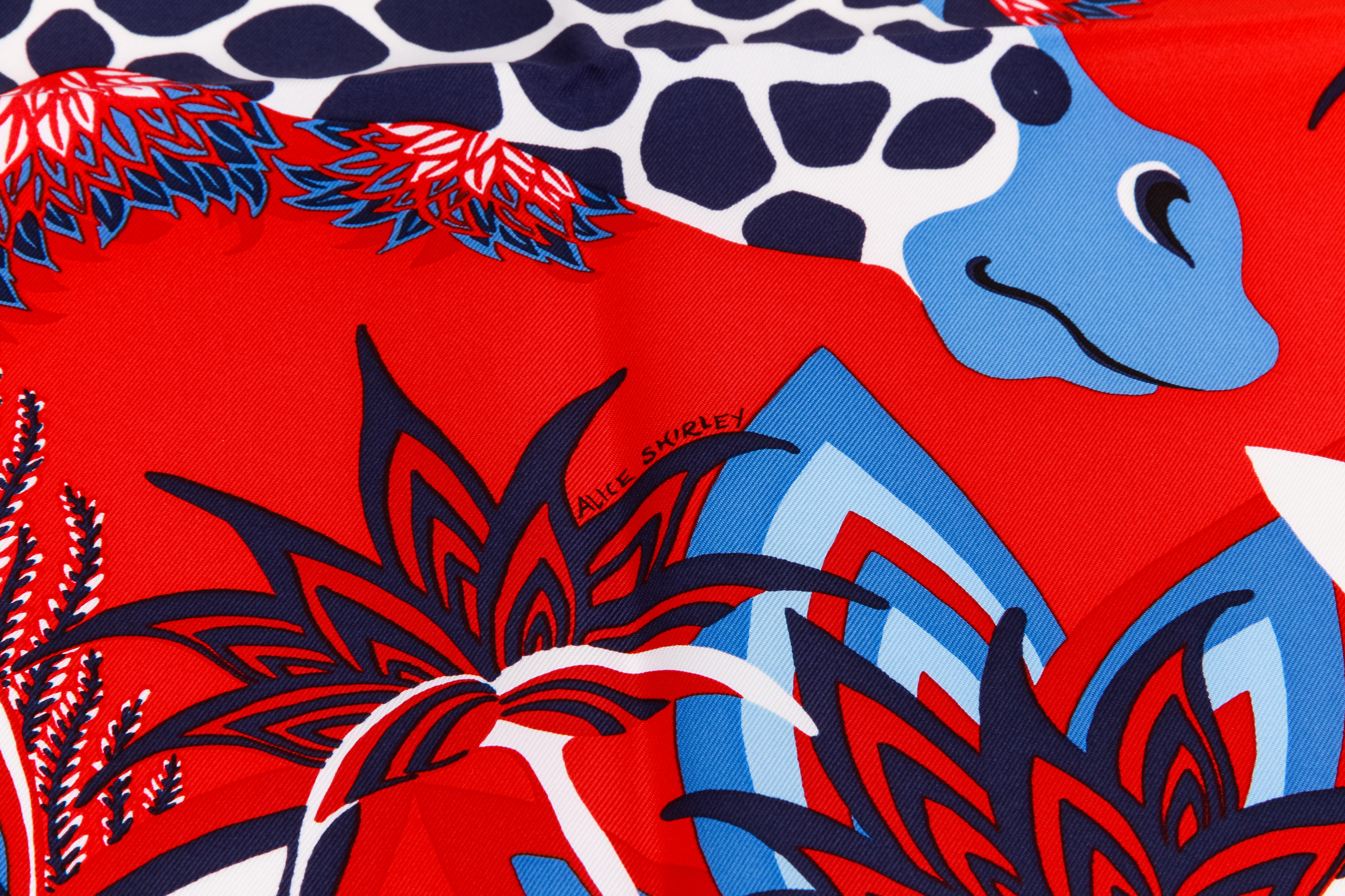 hermes giraffe scarf