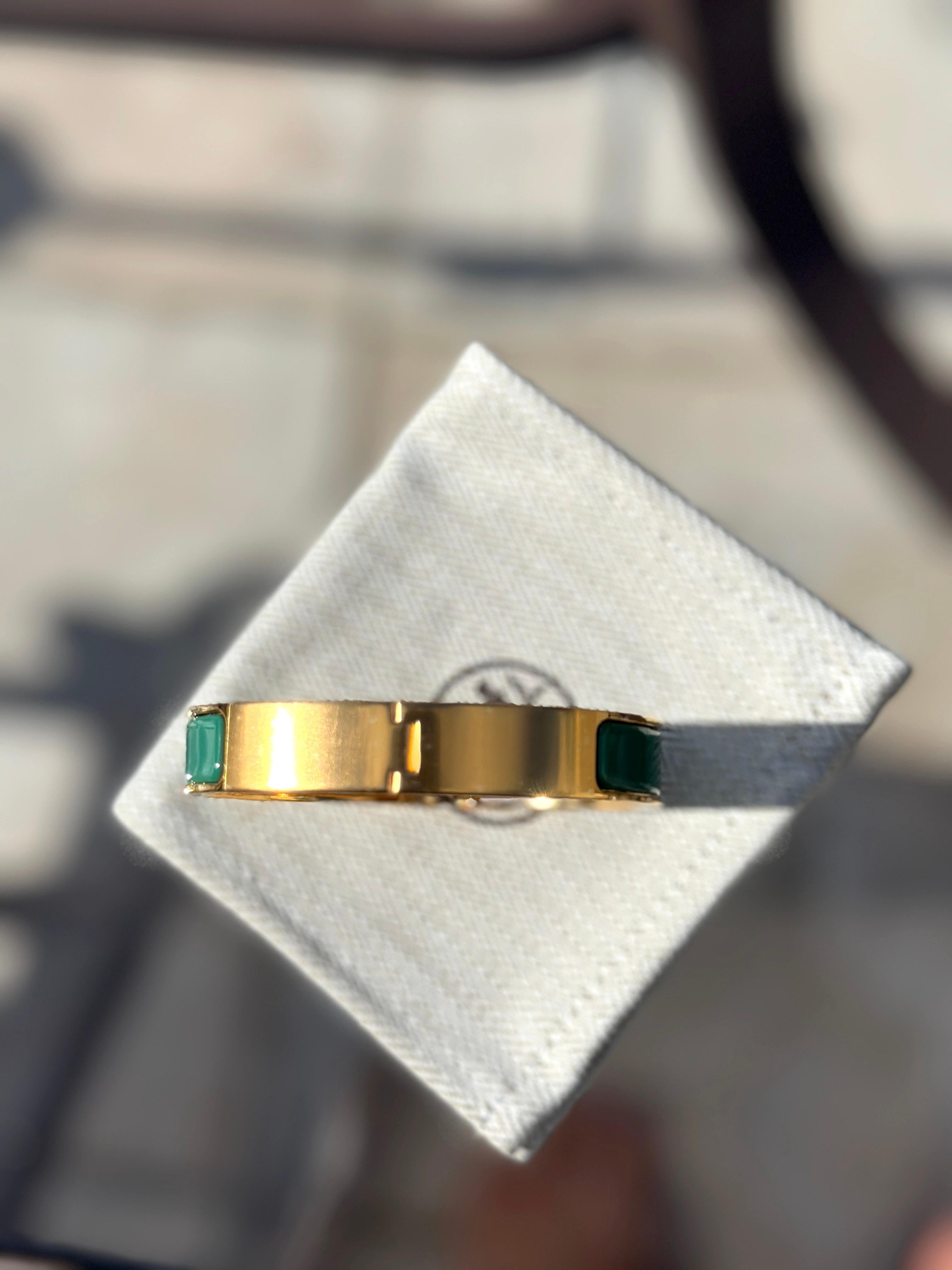 bracelet hermes vert